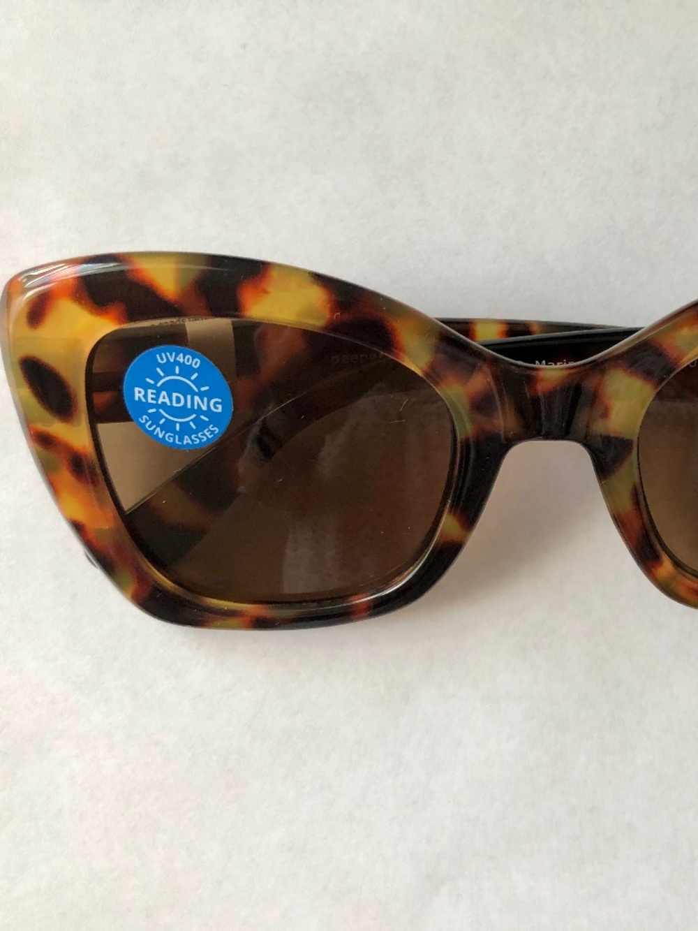 New Mariposa Tortoise Peepers Sun Readers +1.00